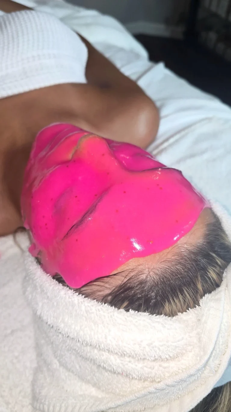 Deep hydration jelly mask demonstrating PolyLuronic™ technology with PGA and hyaluronic acid